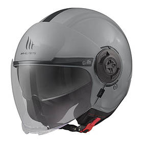 Мотошолом MT VIALE SV S Solid GRISS MATT A12 L