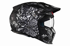 Мотошолом MT STREETFIGHTER SV Hellish B2 Matt XS