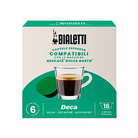 Кава у капсулах Bialetti Dolce Gusto Decaffeinato