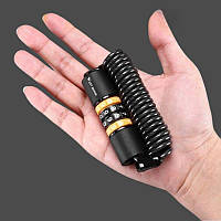 Велосипедний кодовий замок 1,5 м зі сталевим тросом протипригінний West Biking чорний (GS-163675)