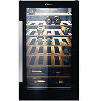 Candy Холодильник для вина, 84.5x49х55, холод.відд.-118л, зон - 1, бут-41, ST, дисплей, чорний Baumar - Порадуй Себе