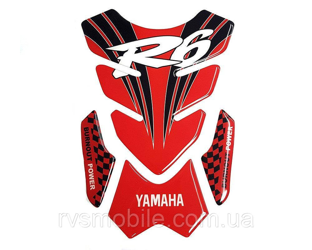 Наклейка на бак NB-4 Yamaha R6 Red
