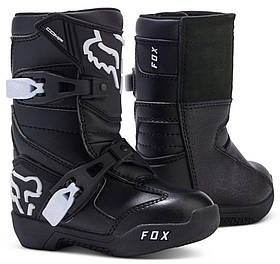 Моточеревики дитячі FOX Comp Kids Black 31