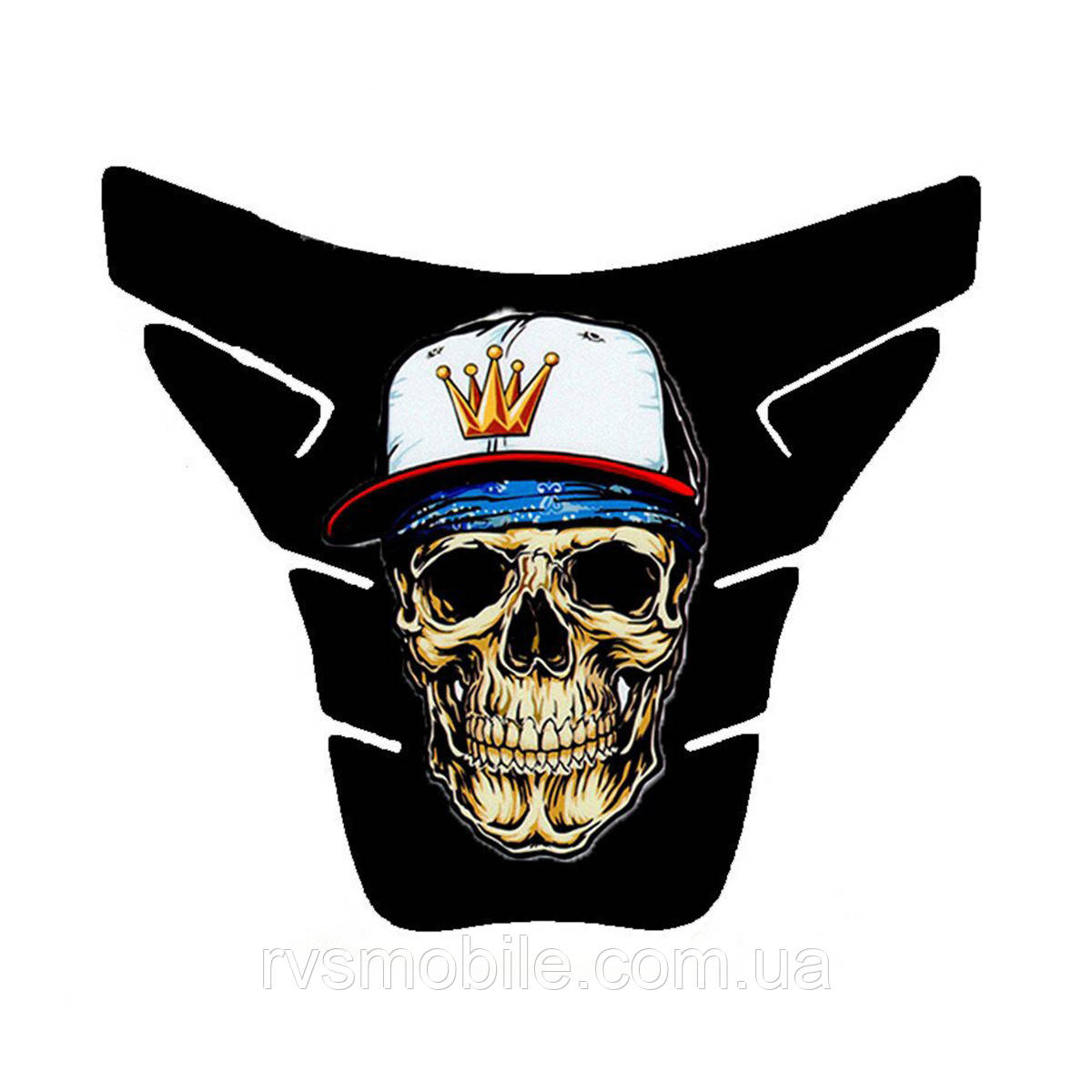 Наклейка на бак NB-5 Skull Colour