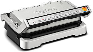 Гриль Tefal прижимний OptiGrill 4in1 XL 2200Вт, темп. режимів-4, з`ємні пластини, форма для випічки, метал Baumar - Порадуй Себе