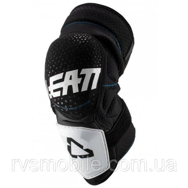 Мотонаколінники Leatt Knee Guard 3DF Hybrid Black White S-M