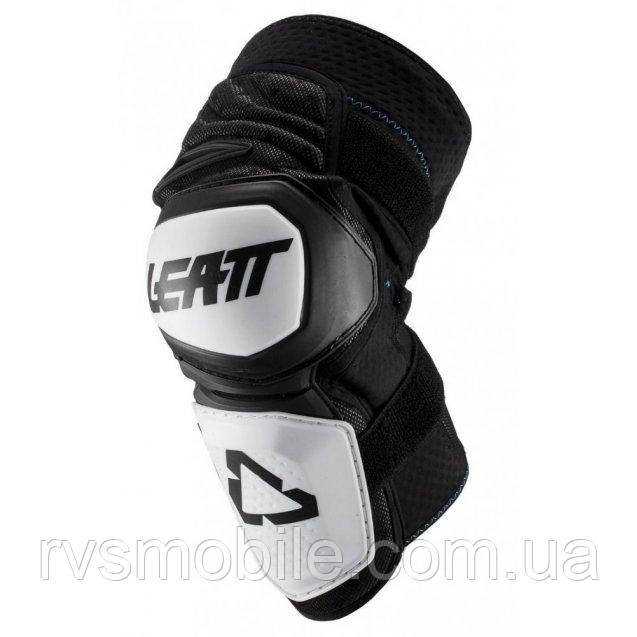 Мотонаколінники Leatt Knee Guard Enduro Black White S-M