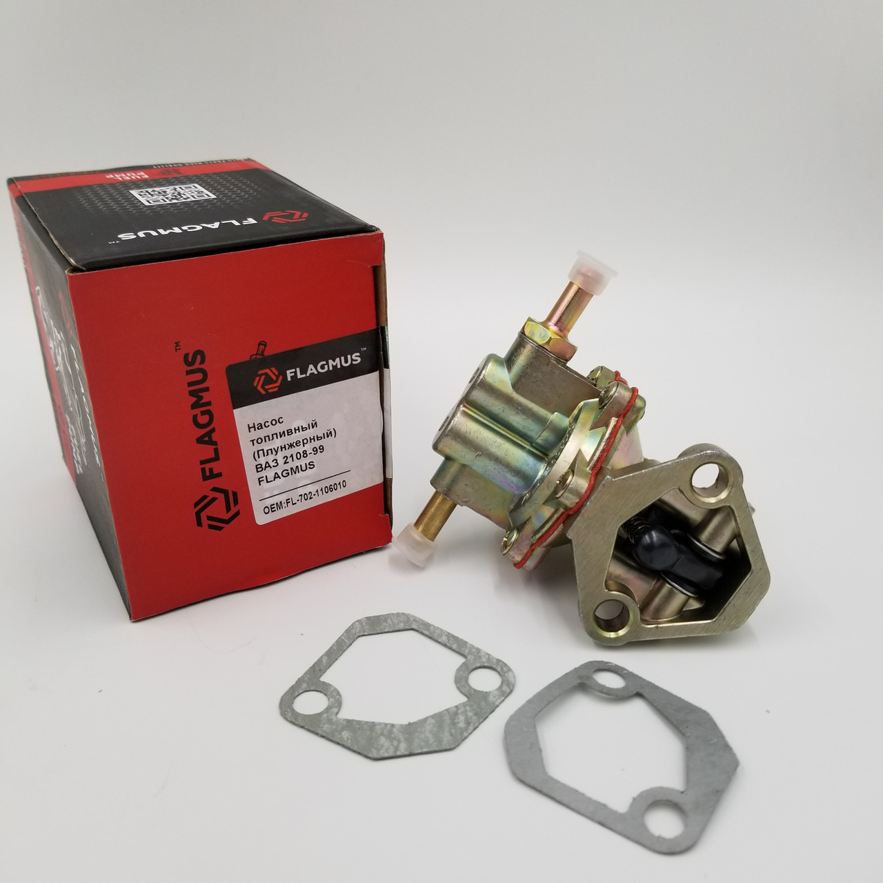 Насос паливний (механічний) ВАЗ 2108-99 плунжерний FLAGMUS Чехія, фото 1