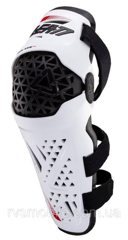 Мотонаколінники Leatt Dual Axis PRO White S-M