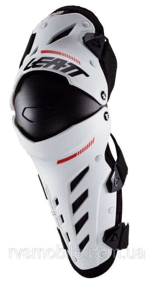 Мотонаколінники дитячі LEATT Knee Guard Dual Axis Junior White One size
