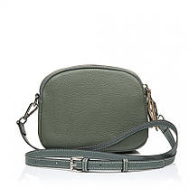 Сумка жіноча з натуральної шкіри блакитна BAGS4LIFE 8860, фото 5