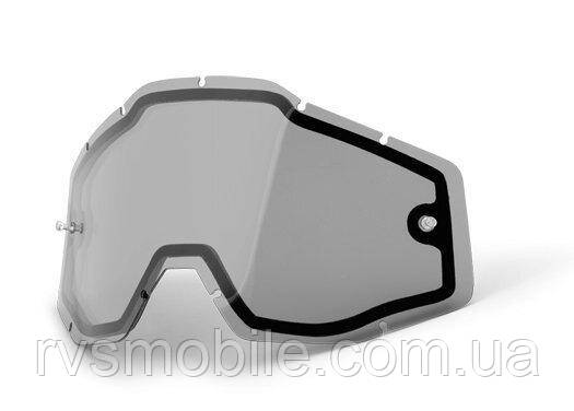 Лінза подвійна 100% RACECRAFT 2/ACCURI 2/STRATA 2 Dual Replacement Lens - Smoke