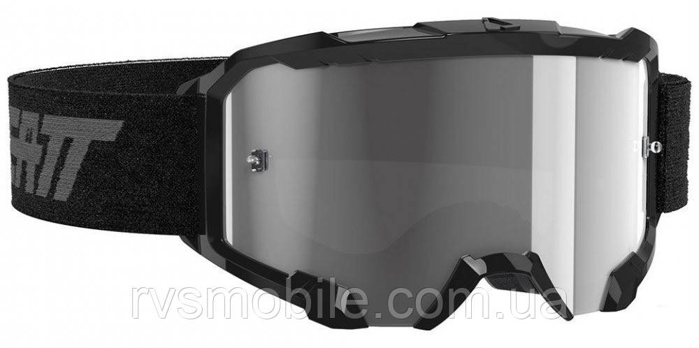 Маска кросова LEATT Velocity 4.5 Black Light Grey 58%