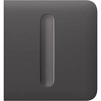 Ajax Кнопка бічна для одноклавішного вимикача димера SideButton Dimmer 1-gang 2-way for LightSwitch, Jeweler, бездротовий, grey