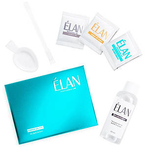 Гель фарба для брів ELAN 02 dark brown (темно-коричнева) 5 мл х 10 шт