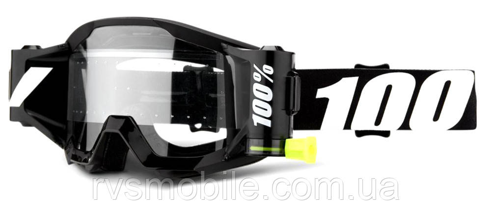 Маска кросова 100% STRATA Goggle Outlaw FORECAST — Clear Lens