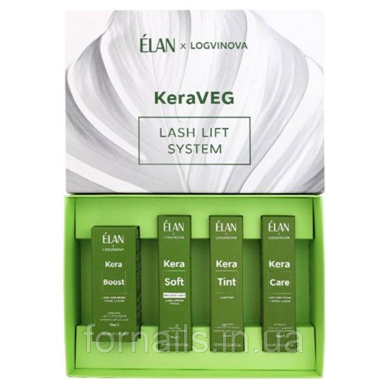 Набір системи ліфтингу вій ELAN KeraVEG, фото 1
