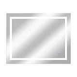 Дзеркало Qtap Mideya 900х700 з LED-підсвічуванням Touch, з антизапотіванням, з димером, рег. яскравості QT2078NCF9070W Baumar -, фото 4