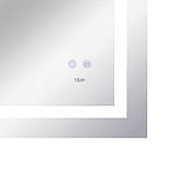 Дзеркало Qtap Mideya 900х700 з LED-підсвічуванням Touch, з антизапотіванням, з димером, рег. яскравості QT2078NCF9070W Baumar -, фото 6