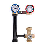 Насосна група Icma №R004 з ручним регулюванням та термостатичним змішувачем праве підключення 1 1/2"x1" 93R004AFD5505SC Baumar -, фото 3