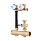 Насосна група Icma №R004 з ручним регулюванням та термостатичним змішувачем праве підключення 1 1/2"x1" 93R004AFD5505SC Baumar -, фото 5