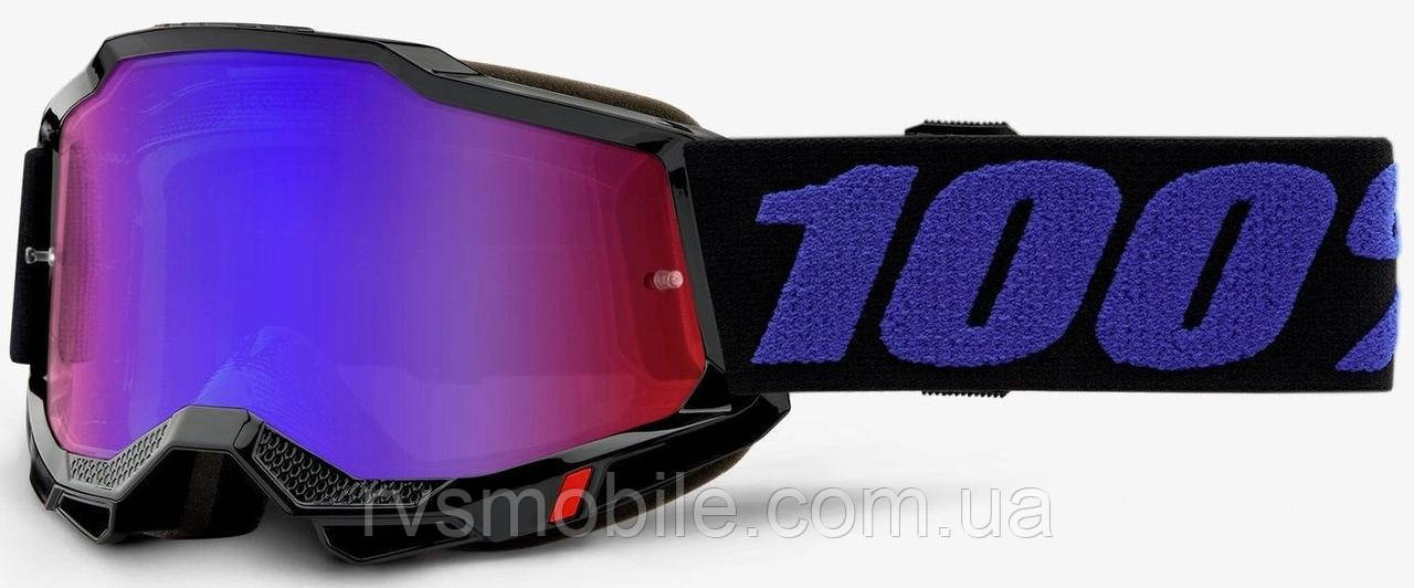 Дитячі окуляри 100% ACCURI 2 Youth Moore - Mirror Blue Lens, Mirror Lens