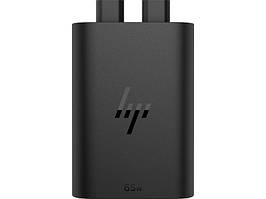 HP Зарядний пристрій мережевий 65W 2хUSB-C, кабель USB-C > USB-C, 1м, чорний Baumar - Порадуй Себе
