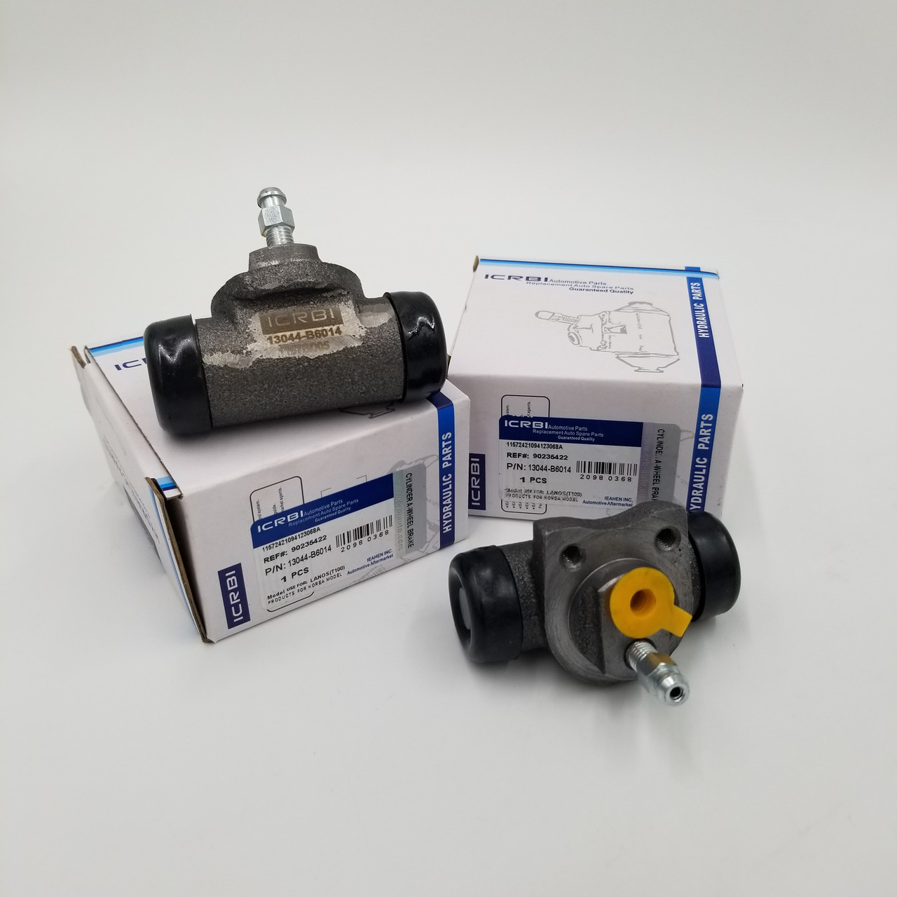 Циліндр гальмівний задній Ланос, Авео комплект 2 шт. (2 отвори) CRB Корея 90235422