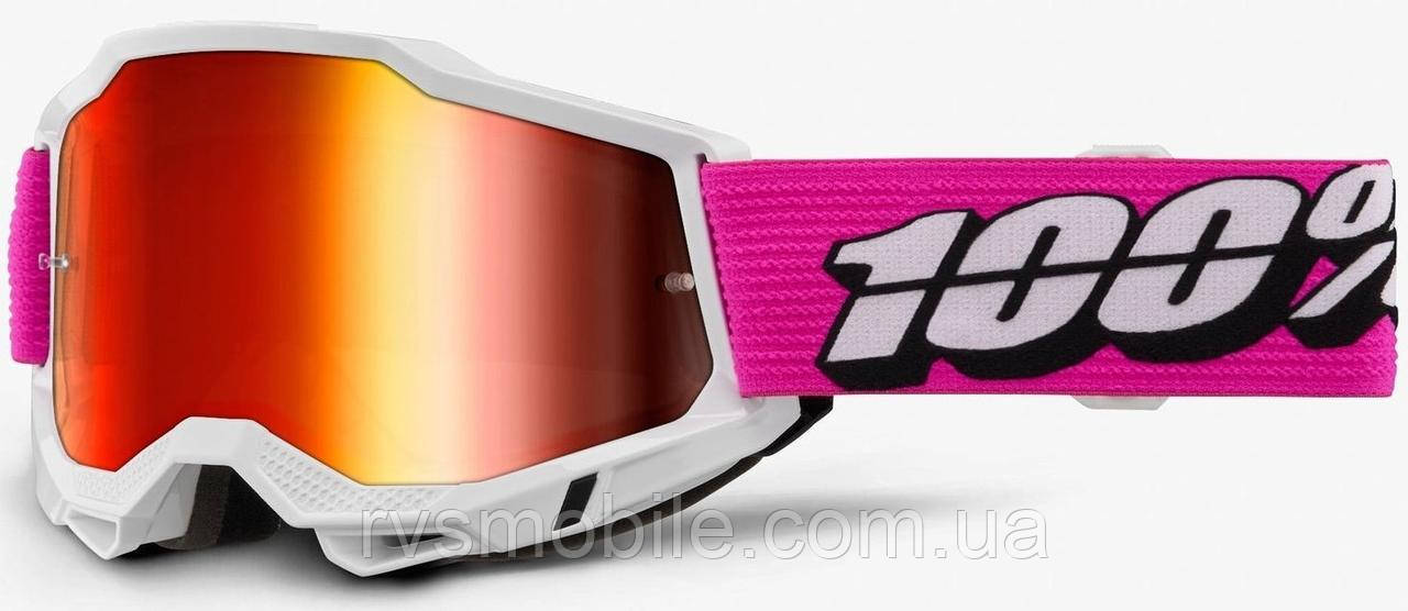 Окуляри 100% ACCURI 2 Roy - Mirror Red Lens, Mirror Lens