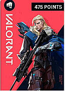 Valorant 475 VP Points (Ключ активації Riot для ПК)