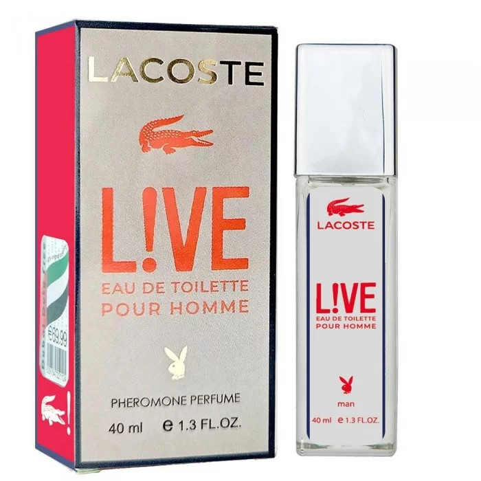 Чоловічі парфуми Lacoste Live Lacoste — Pheromone Perfume 40ml