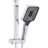 Душова система універсальна Qtap Sloup термостатична на три споживача (з виливом) QTSLO51103OC48217 Chrome Baumar - Завжди Вчасно, фото 5