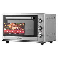 ARDESTO Піч електрична, 60л, 2000Вт, механіч., конвенція, подвійне скло, рожен, сірий Baumar - Порадуй Себе