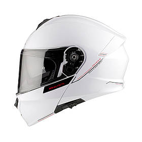 Мотошолом MT Genesis SV A0 Gloss White XS