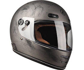 Мотошолом LAZER OROSHI Cafe Racer Matt Alu Brushed S