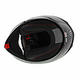 Мотошолом MT Genesis SV Cave A5 Matt Red XS, фото 6
