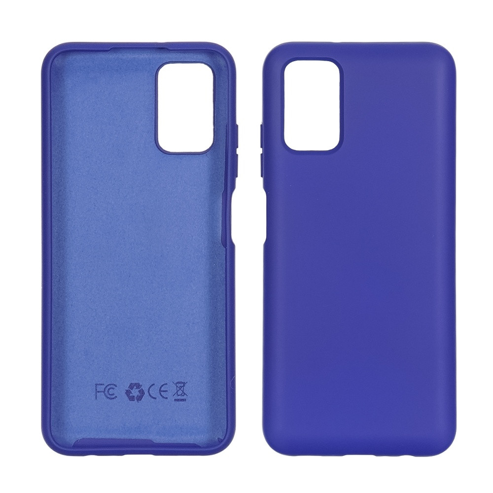 Чохол Full Nano Silicone Case для Samsung A03s колір 08 синій