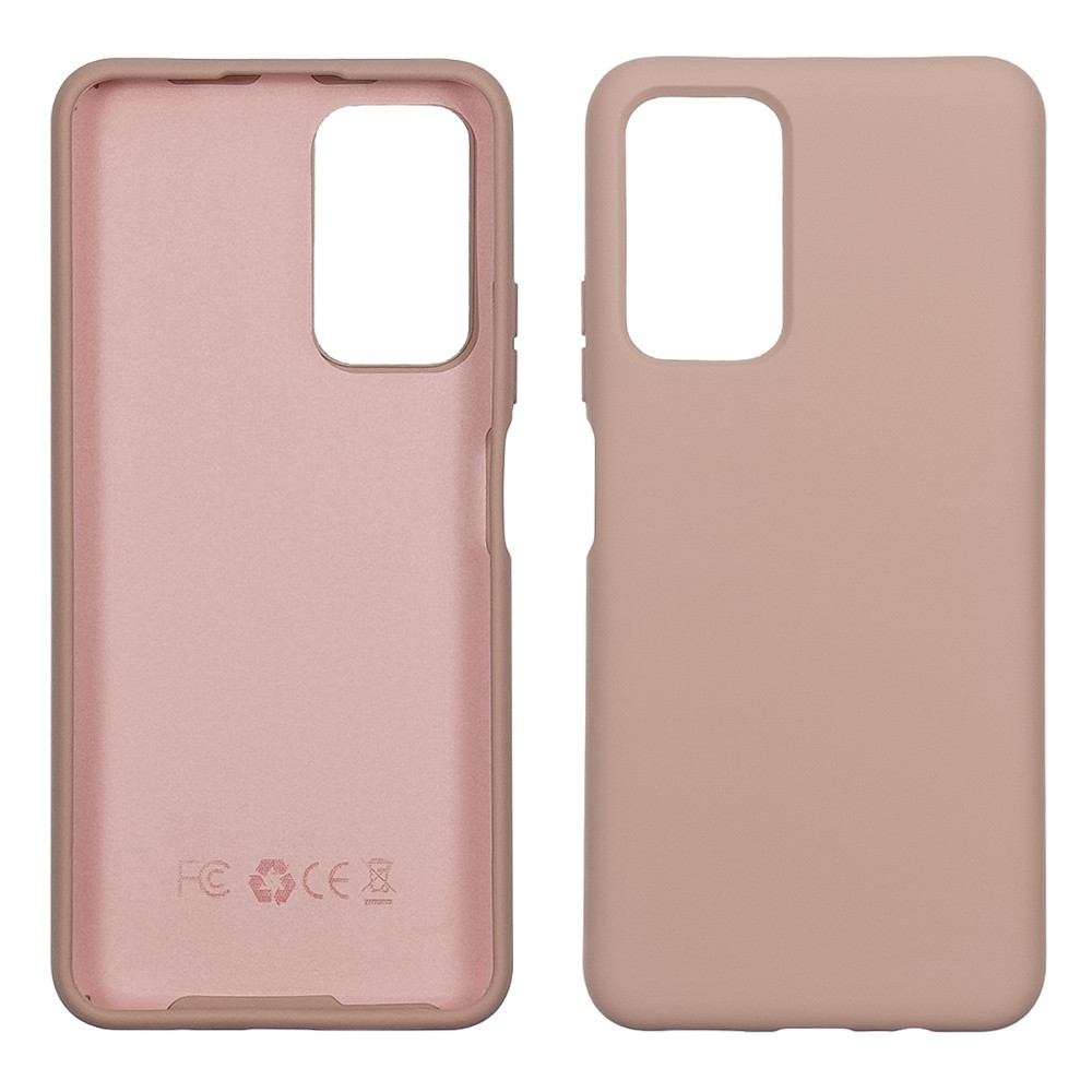 Чохол Full Nano Silicone Case для Xiaomi Redmi Note 11 Pro/Redmi Note 11 Pro+ колір 10 пісочно-рожевий