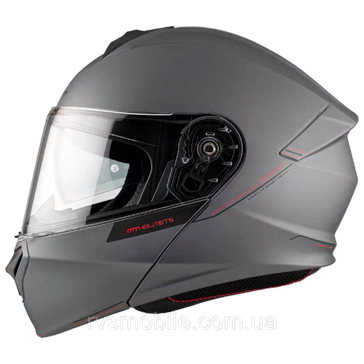 Мотошолом MT Genesis SV A2 Matt Titanium XS