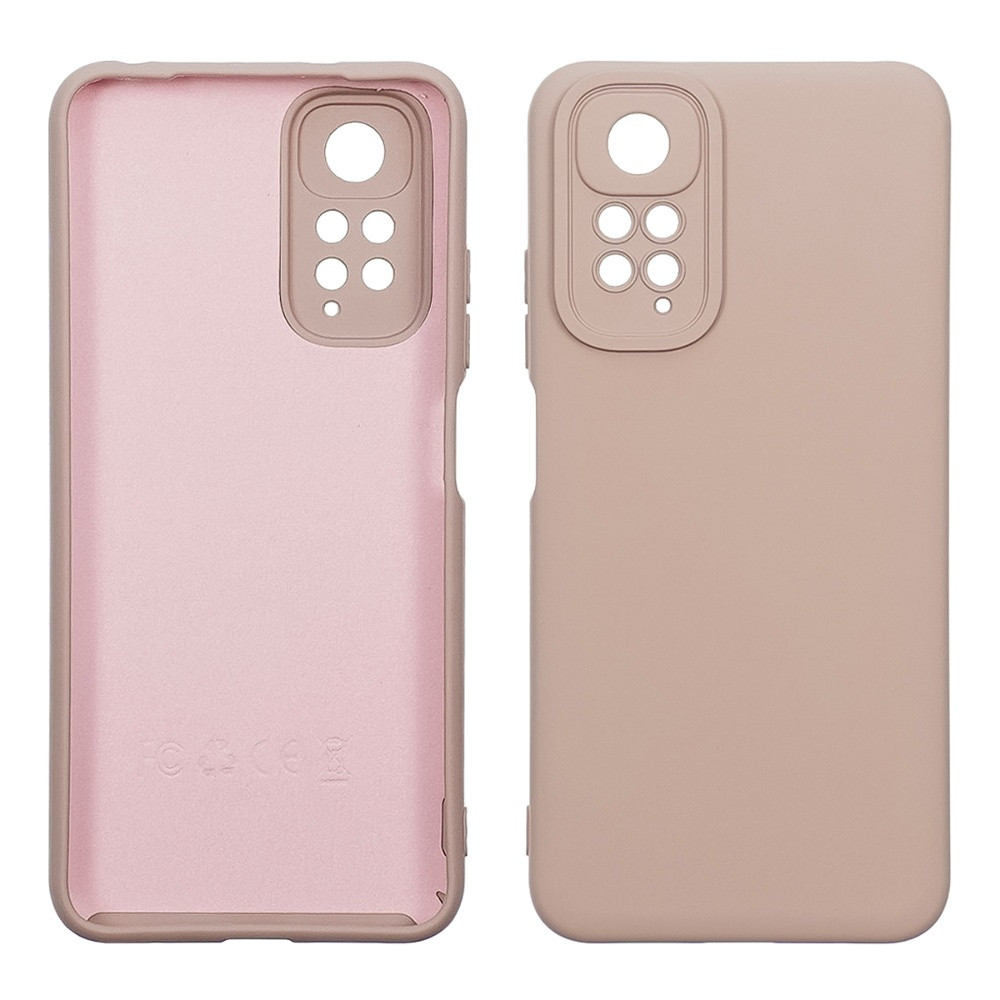 Чохол Full Nano Silicone Case для Xiaomi Redmi Note 11 Pro (EUR 164.2 x 76.1x 8.1 mm) 10 пісочно-рожевий