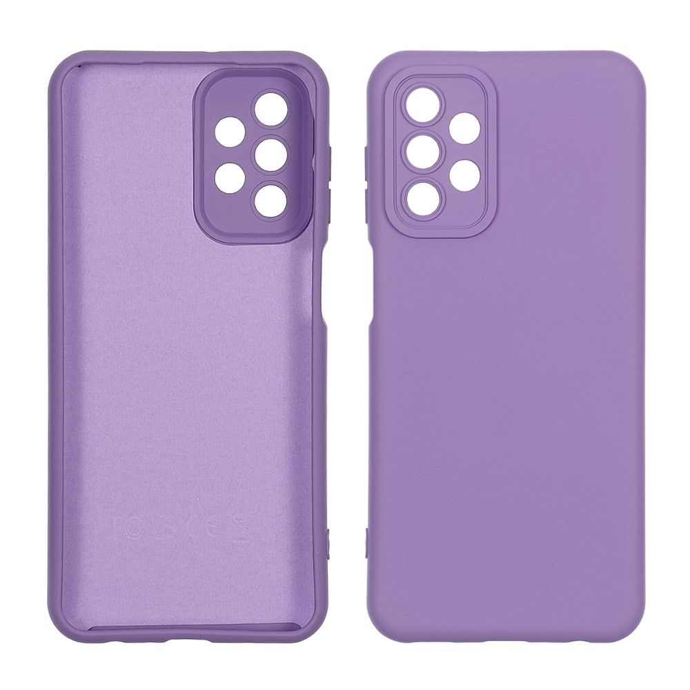 Чохол Full Nano Silicone Case для Samsung A235F A23 2022 колір 03 світло-фіолетовий