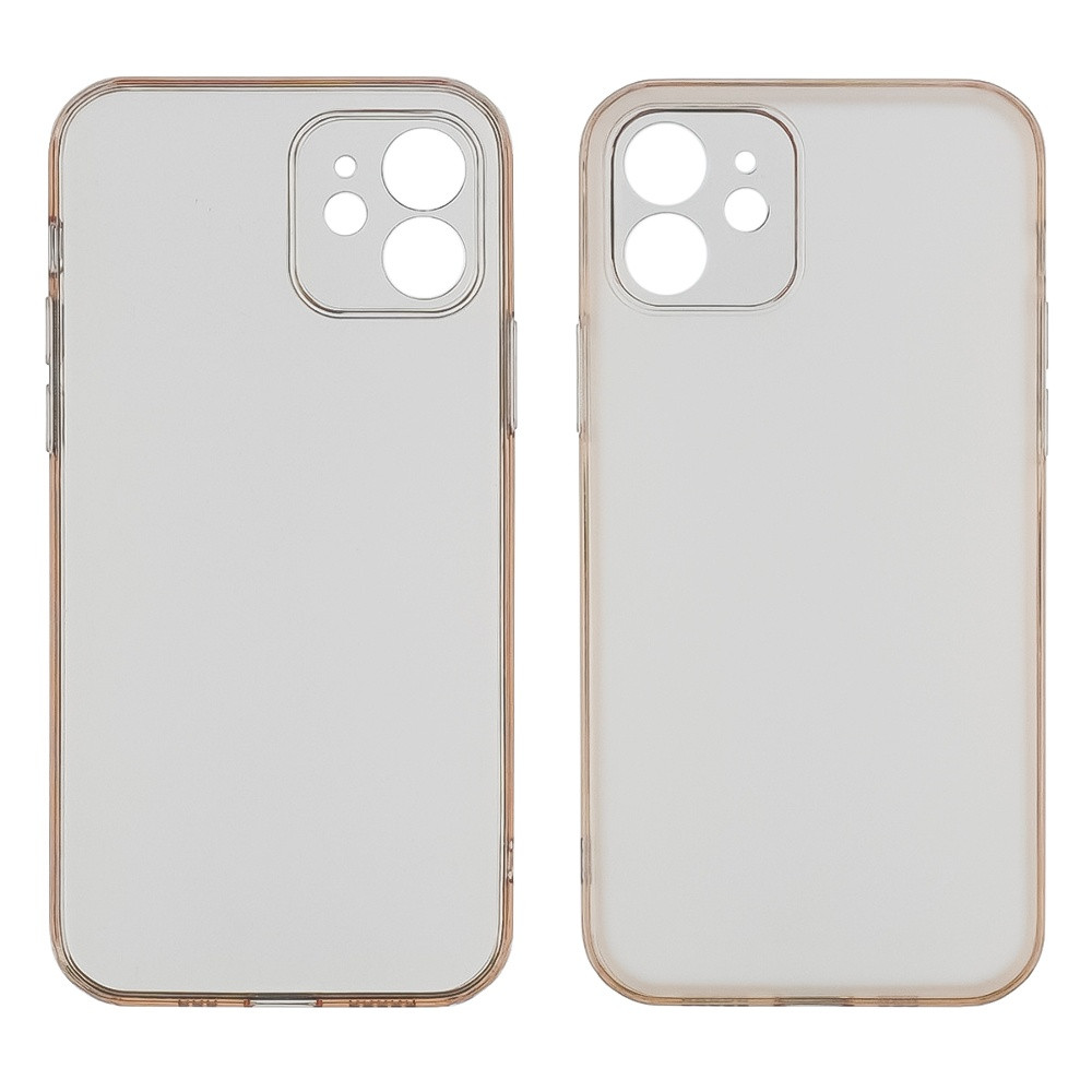 Чохол Matt Protective для Apple iPhone 12 рожевий Люкс