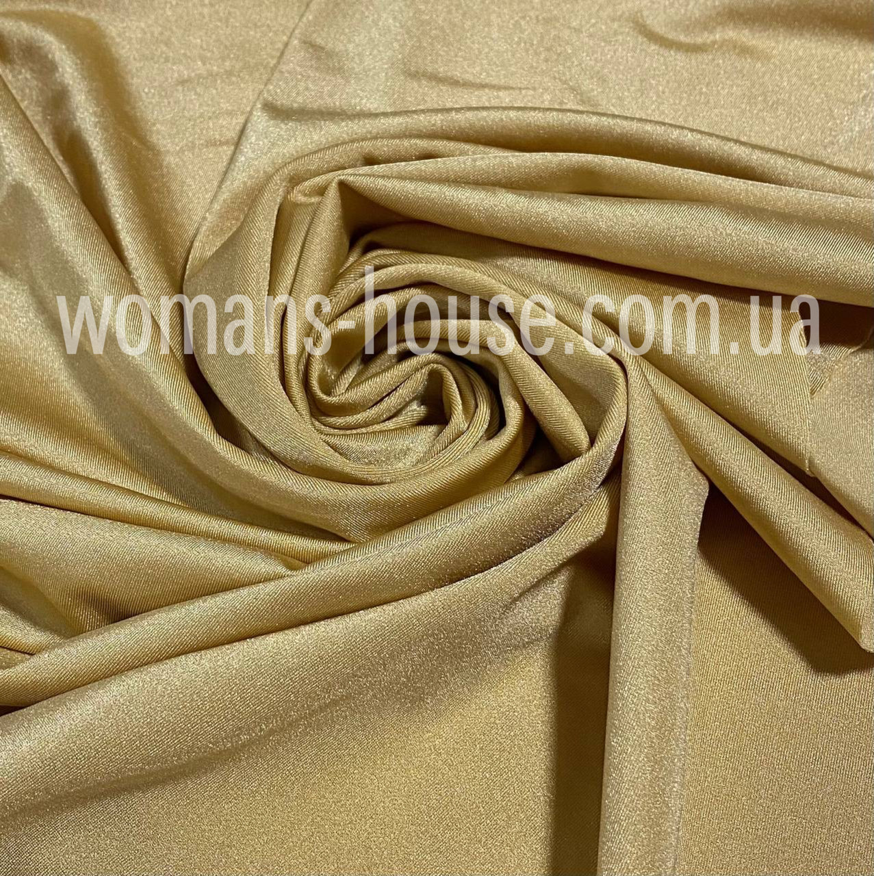 Тканина біфлекс блискучий Бежевий, фото 1