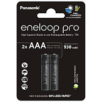 Panasonic Акумулятор Eneloop NI-MH Pro AAA 930 мАг, 2 шт. Baumar - Порадуй Себе