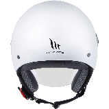 Мотошолом MT STREET S Solid Gloss Pearl White ECE2206 M, фото 3