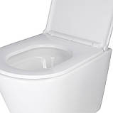 Готове рішення Qtap для ванної кімнати: підвісний унітаз Scorpio Ultra Quiet 520x365x365 + комплект інсталяції Nest 4 в 1 (лінійна, фото 5