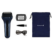 Remington Бритва електр. сіткова F7 Style, бритв.головок-3, Ni-Mh, сух., тример, USB-C, синій Baumar - Порадуй Себе