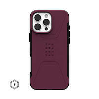 UAG Чохол для iPhone 16 Pro Max, Civilian Magsafe, Bordeaux Baumar - Порадуй Себе