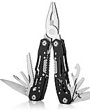 Складаний ніж багатофункціональний мультитул складні плоскогубці, фото 2