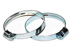 Хомут червячний перфорований оцинк. W1 25-40мм (50шт в уп) ТМ APRO